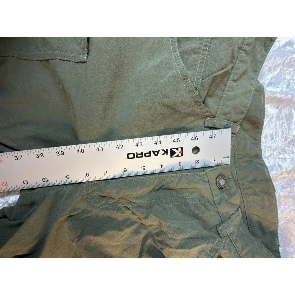 Patagonia‎ Cargo Pants Mens 32 Green Nylon Hiking Gorpcore Outdoor Workwear